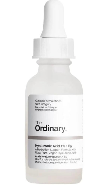 The Ordinary Hyaluronic Acid 2% + B5, Multi-Depth Hydration Serum for Plumper, Smoother Skin