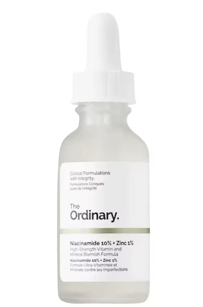 Niacinamide 10% + Zinc 1% Serum for Face - Pore Reducer + USA Skin Care (30ml)