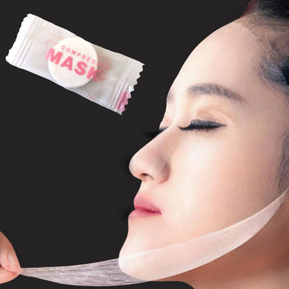 Disposable Compressed Facial Mask