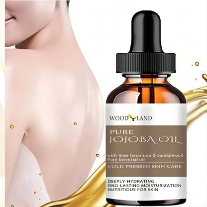 Pure Jojoba Oil with Rose Geranium  Sandalwood