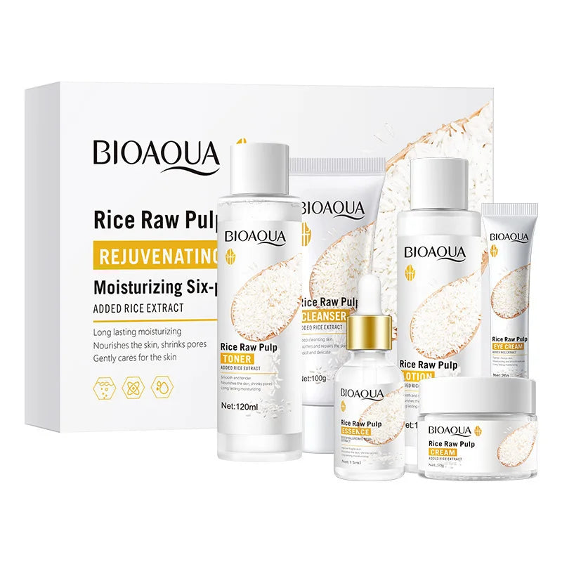 BIOAQUA Rice Raw Pulp Skin Care Sets