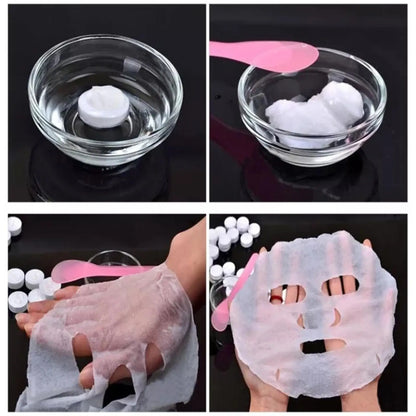 Disposable Compressed Facial Mask