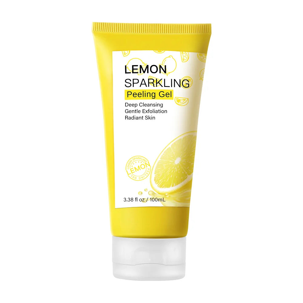 Lemon Face Wash Facial Cleanser Face Exfoliating Gel