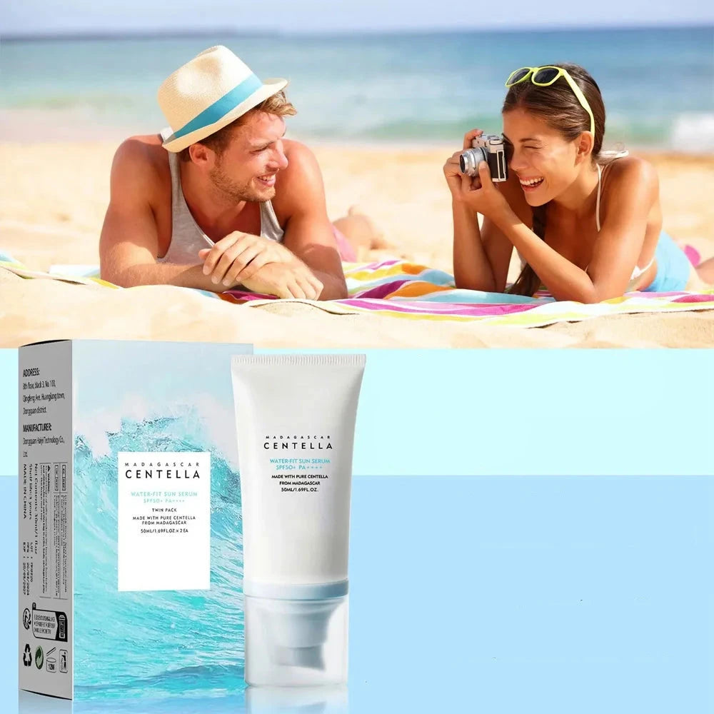 50+ Facial Sunscreen Centella Protector Solar Sunblock