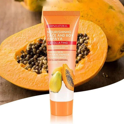 Natural Papayas Essence Peeling Scrub Gel Cream