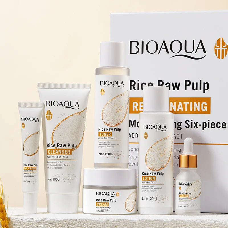 BIOAQUA Rice Raw Pulp Skin Care Sets